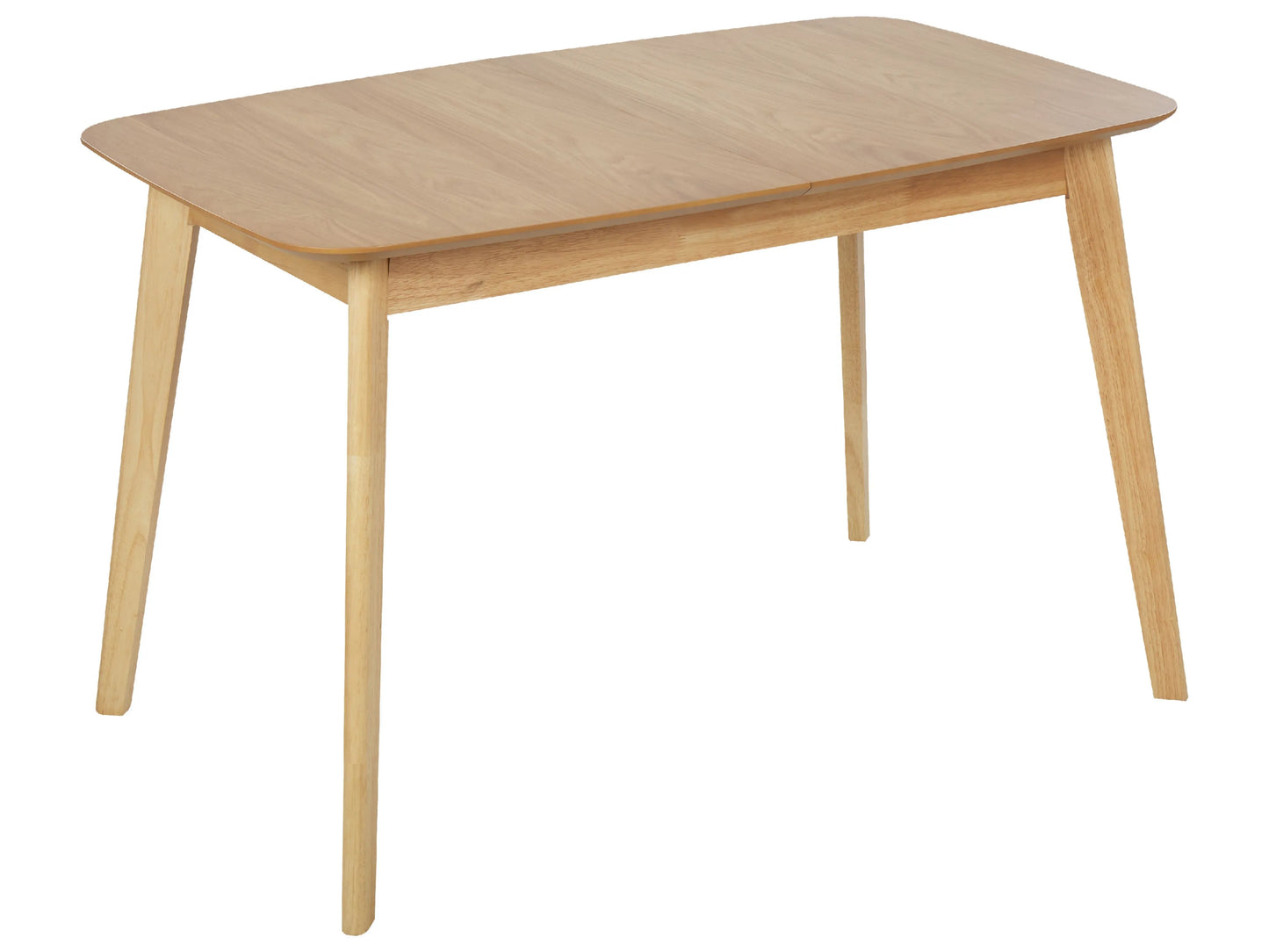 Extending Dining Table 120/150 x 75 cm Light Wood MADOX