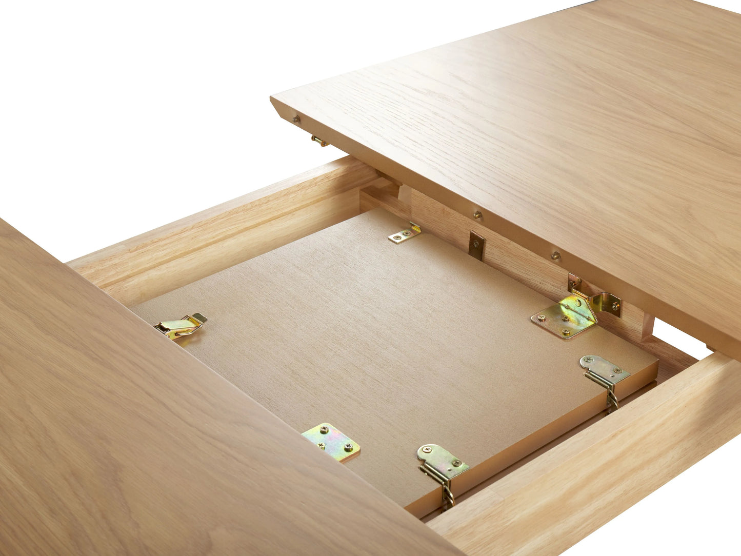 Extending Dining Table 120/150 x 75 cm Light Wood MADOX