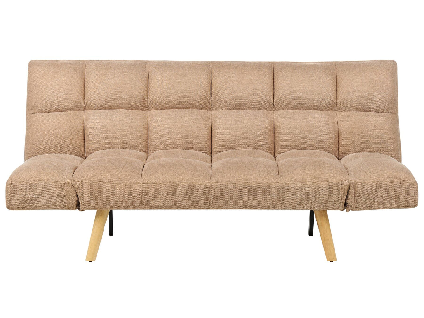 Fabric Sofa Bed Brown INGARO