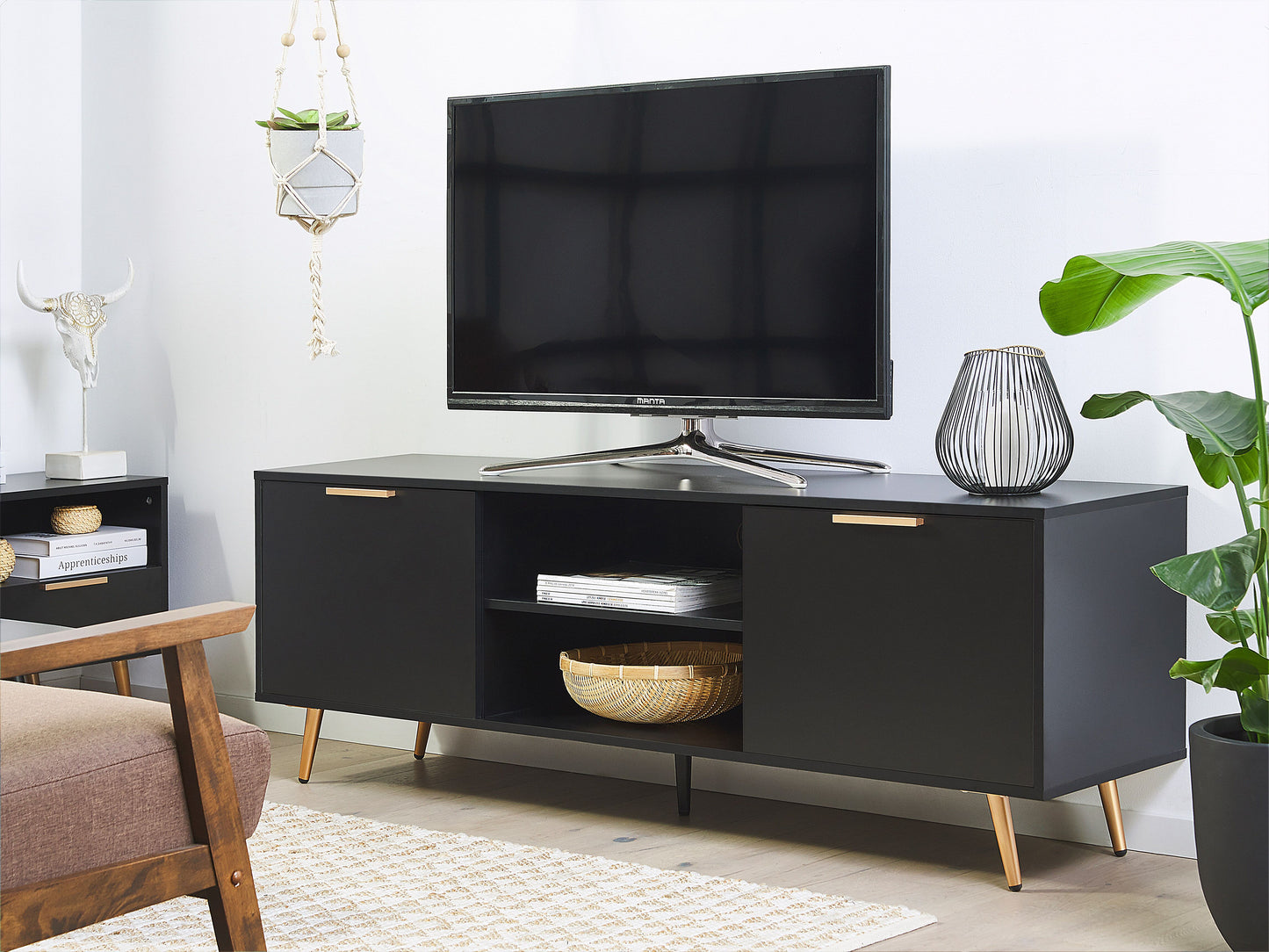 TV Stand Black INDIO