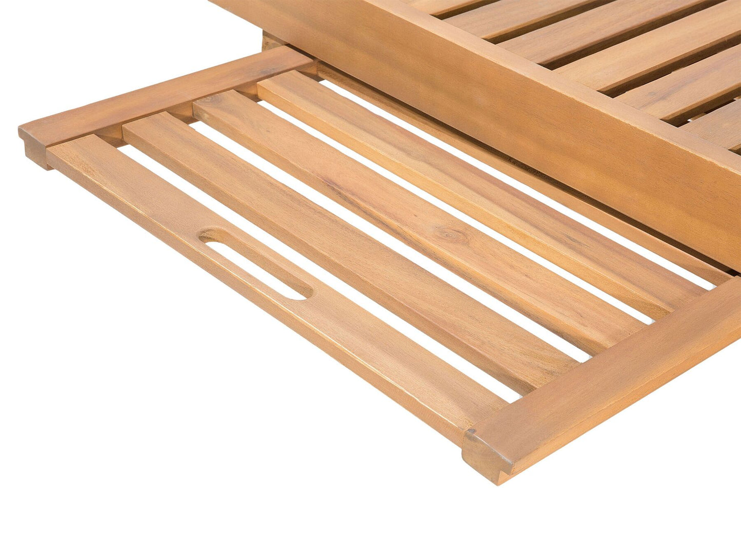 Wooden Reclining Sun Lounger CESANA