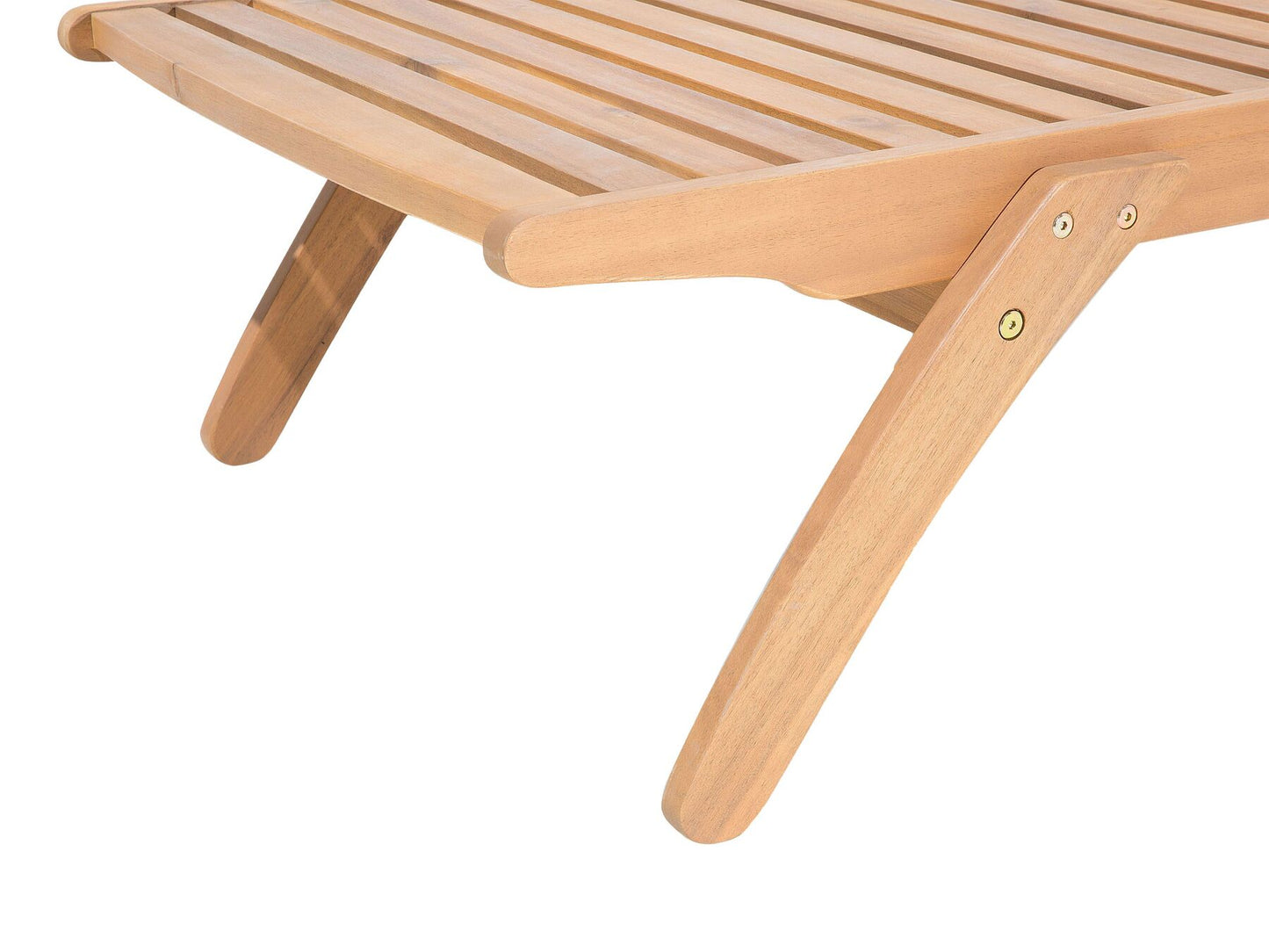 Wooden Reclining Sun Lounger CESANA