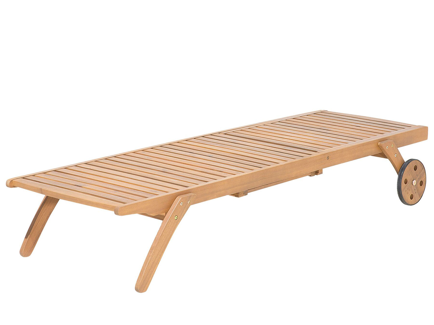 Wooden Reclining Sun Lounger CESANA