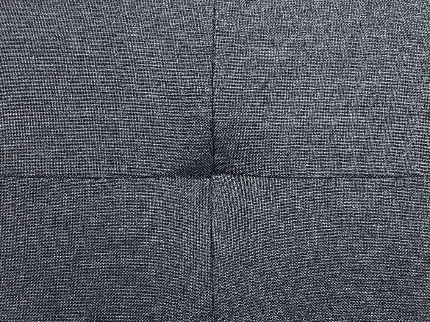 Sectional Sofa Bed with Ottoman Dark Grey FALSTER