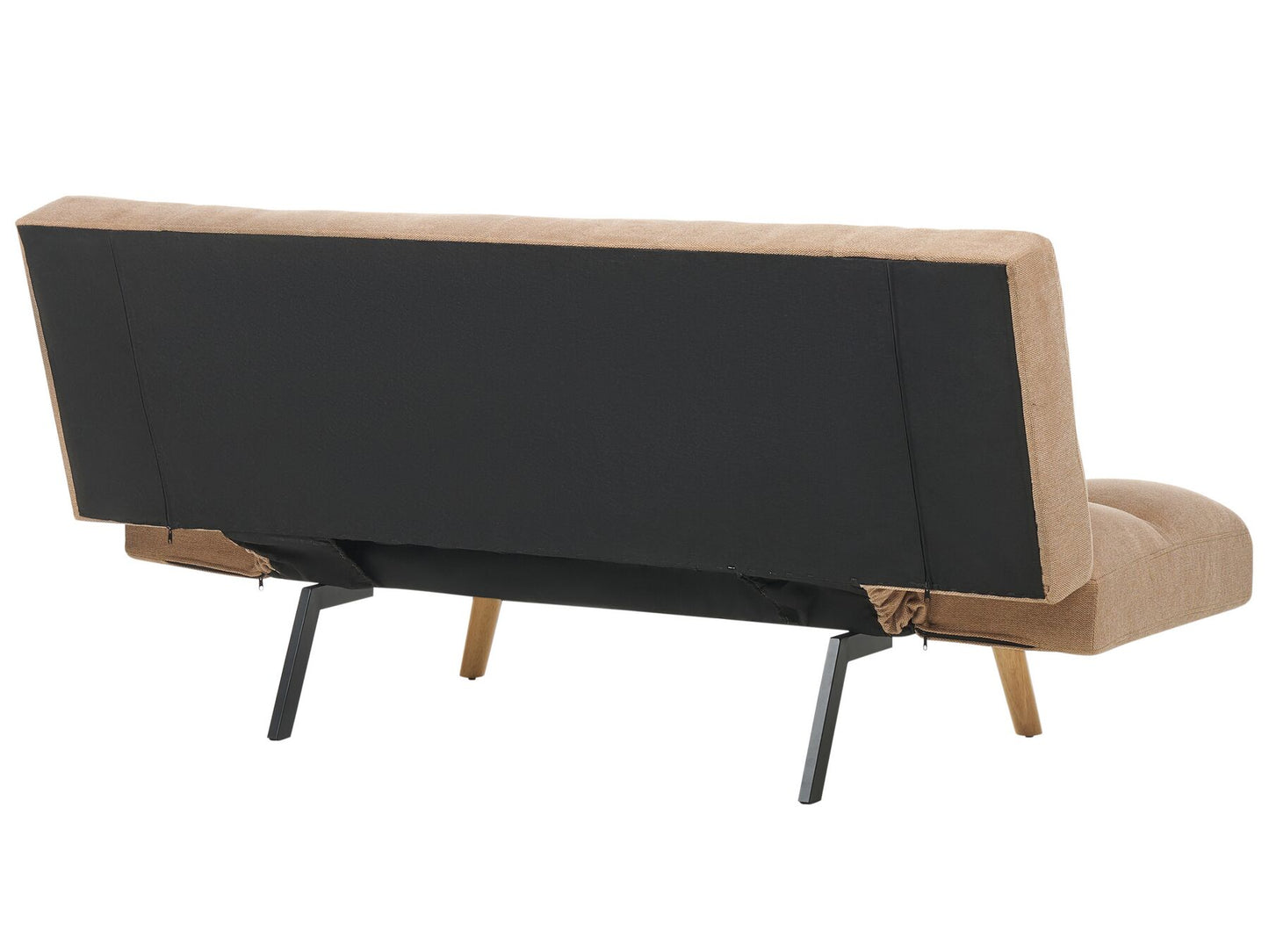 Fabric Sofa Bed Brown INGARO