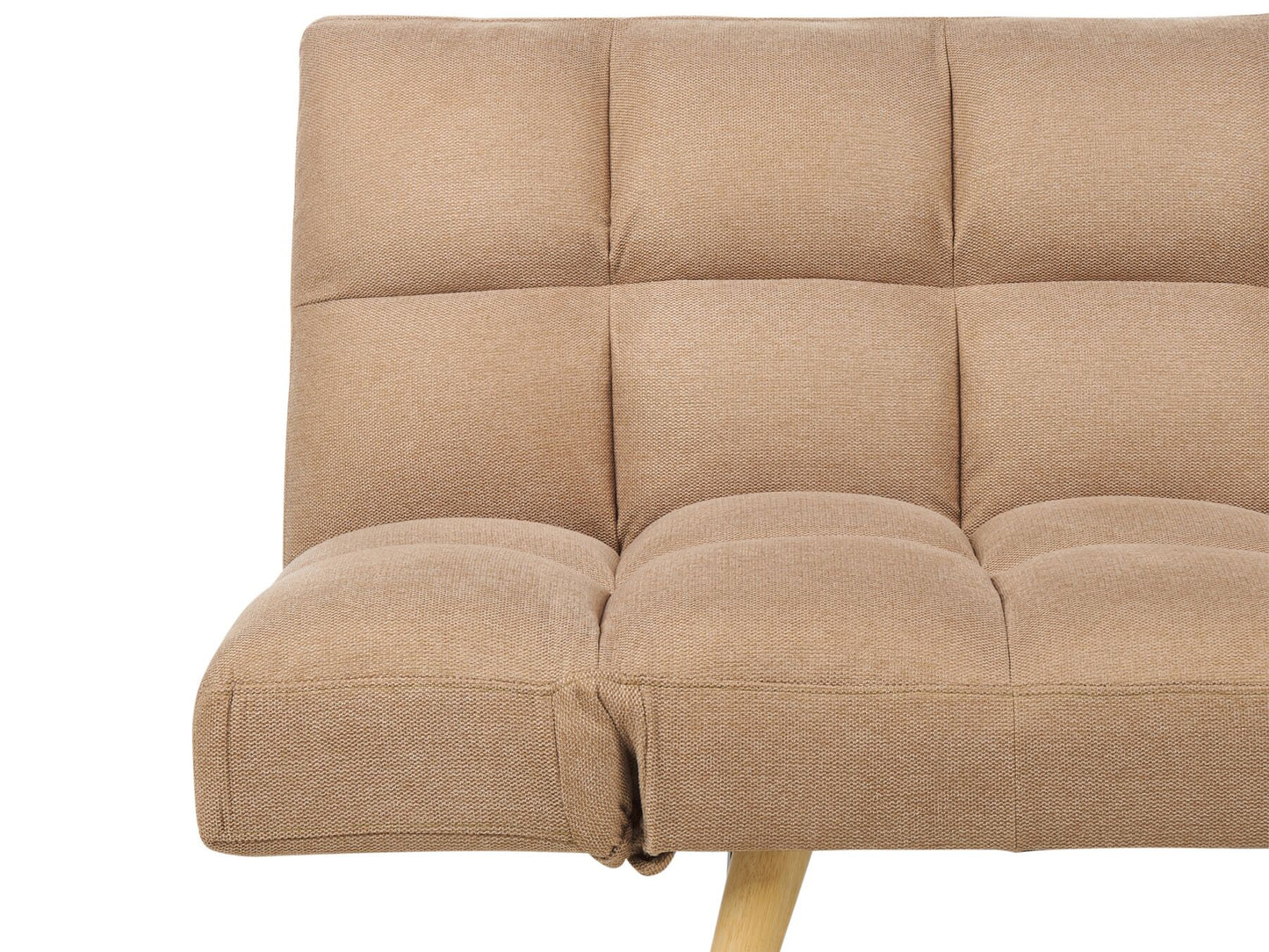 Fabric Sofa Bed Brown INGARO