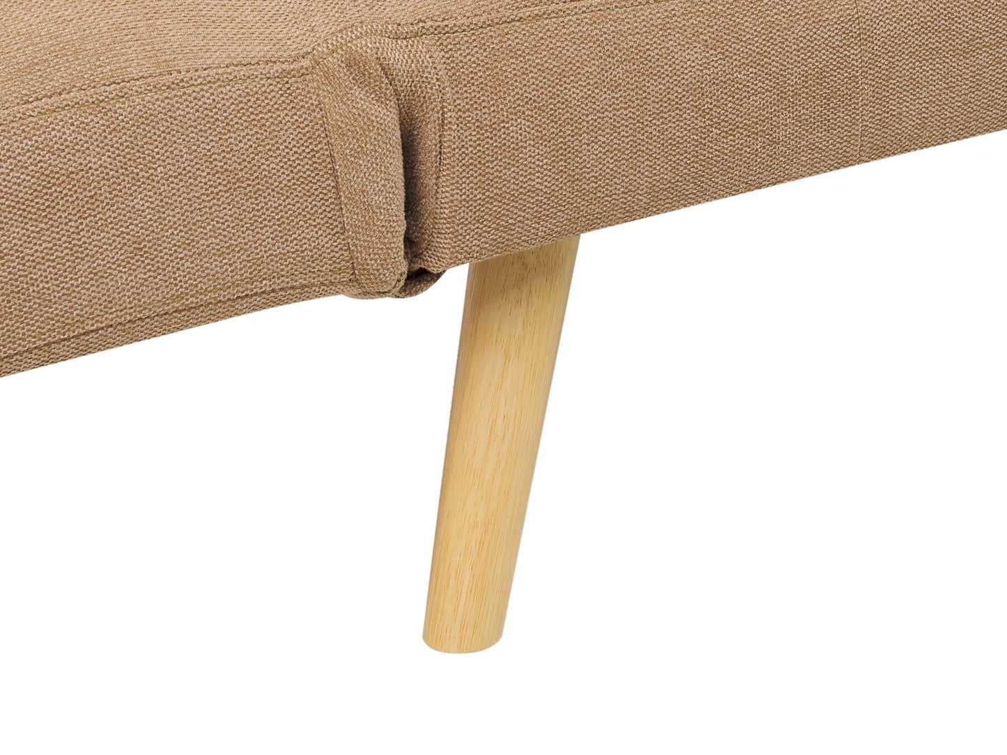 Fabric Sofa Bed Brown INGARO