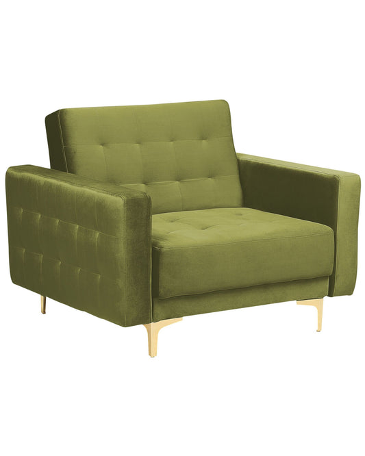 Armchair ABERDEEN Velvet Green