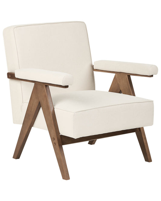 Armchair EVJE Fabric Cream