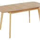 Extending Dining Table 120/150 x 75 cm Light Wood MADOX