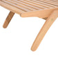 Wooden Reclining Sun Lounger CESANA