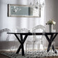Set Of 2 Accent Chairs Acrylic Clear Vermont