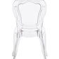 Set Of 2 Accent Chairs Acrylic Clear Vermont