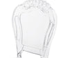 Set Of 2 Accent Chairs Acrylic Clear Vermont