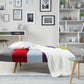Fabric Sofa Bed Multicolour Patchwork INGARO