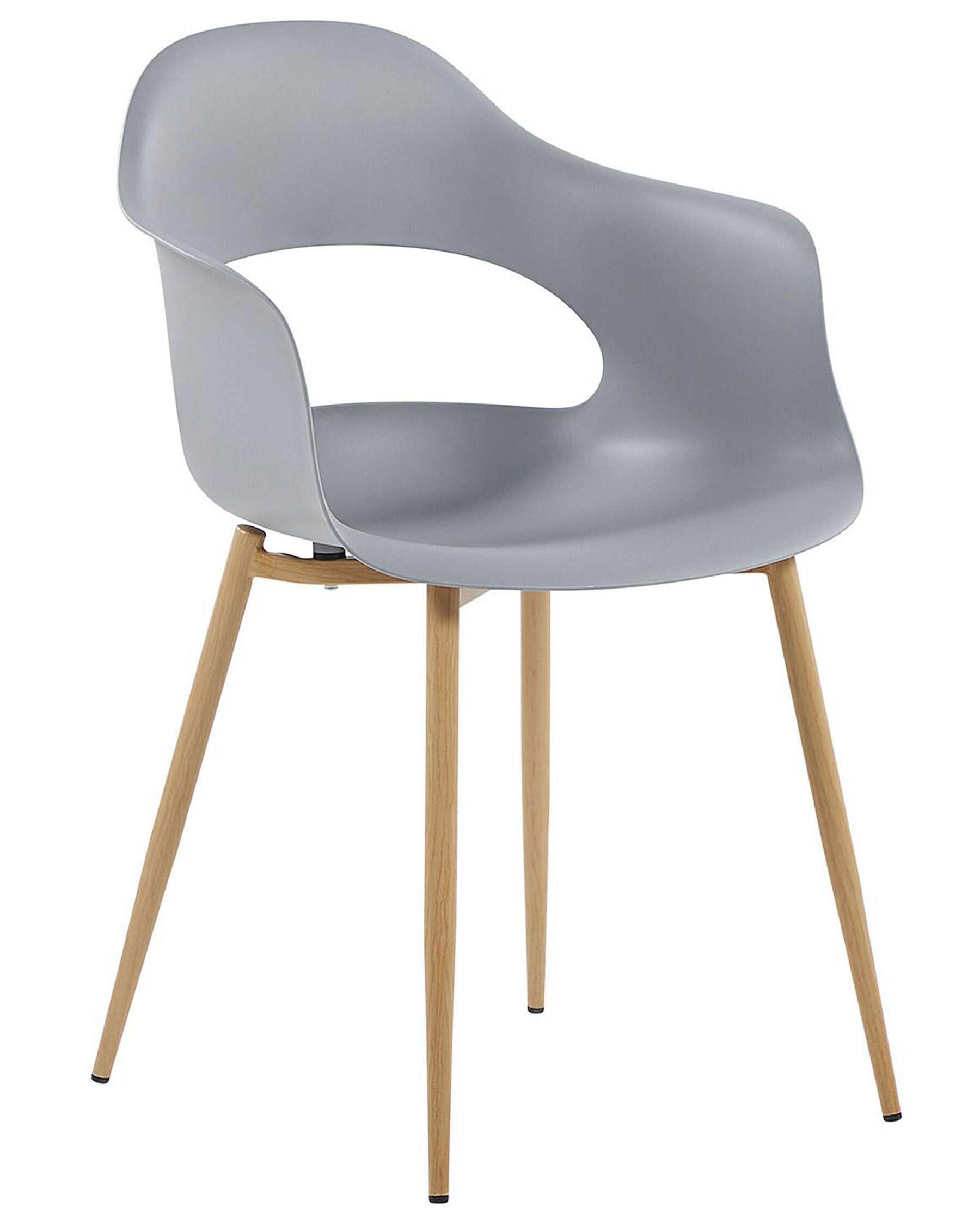 Set Of 2 Dining Chairs Grey Utica