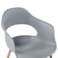 Set Of 2 Dining Chairs Grey Utica