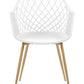 Set Of 2 Dining Chairs White Nashua