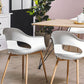 Set Of 2 Dining Chairs White Utica