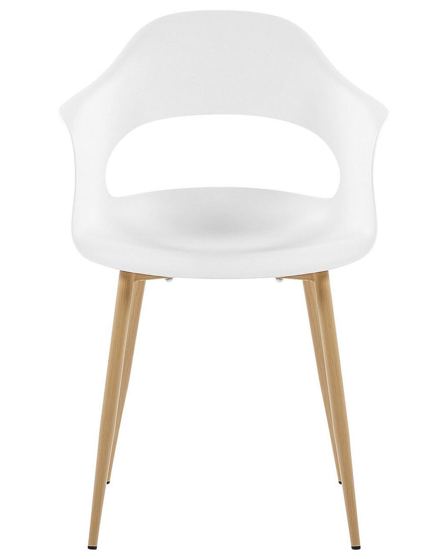 Set Of 2 Dining Chairs White Utica