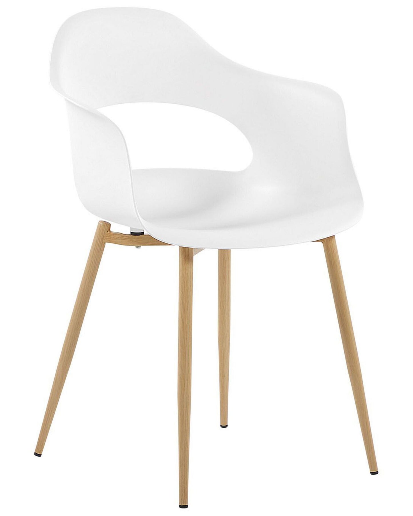 Set Of 2 Dining Chairs White Utica