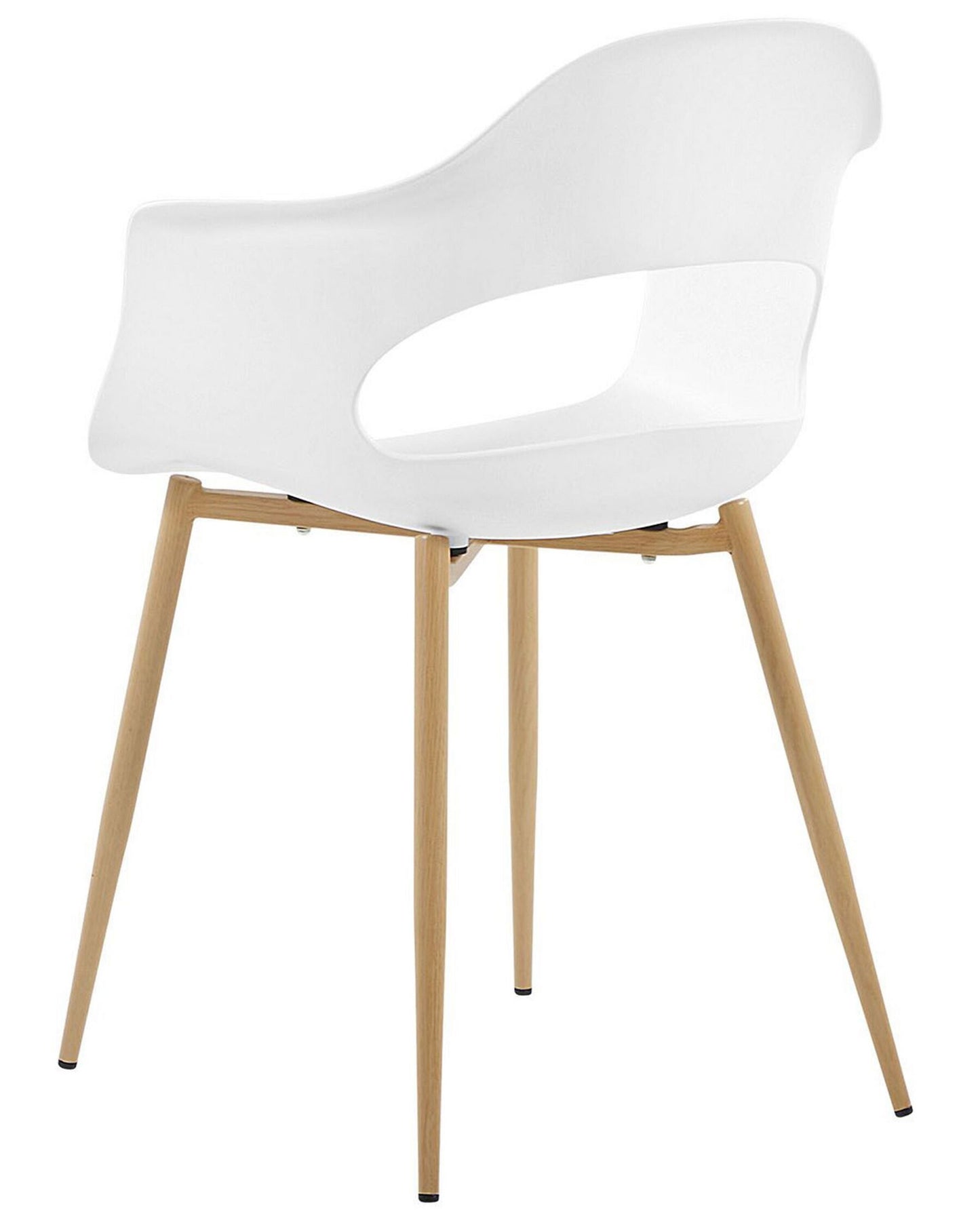Set Of 2 Dining Chairs White Utica