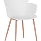 Set Of 2 Dining Chairs White Sumkley