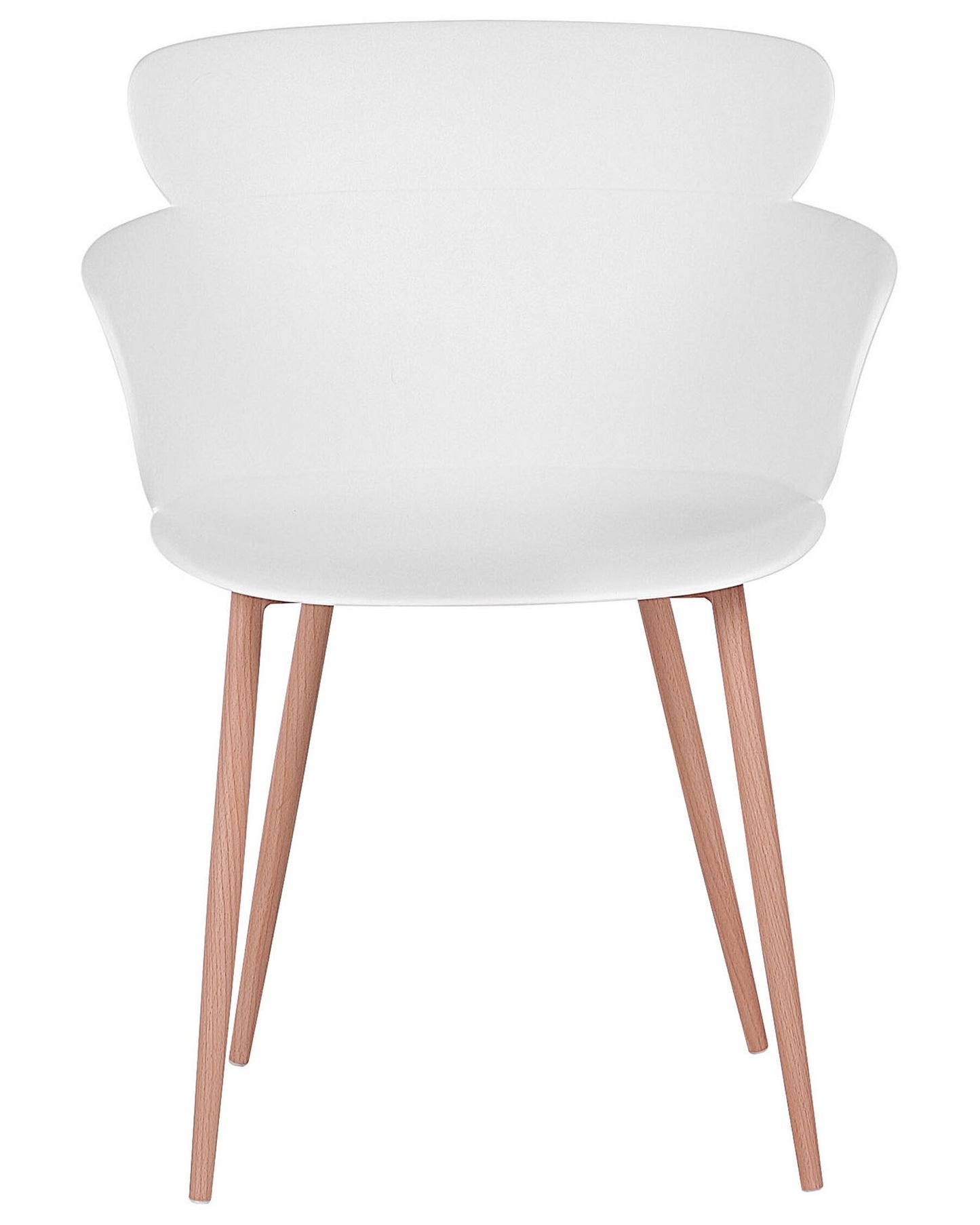 Set Of 2 Dining Chairs White Sumkley
