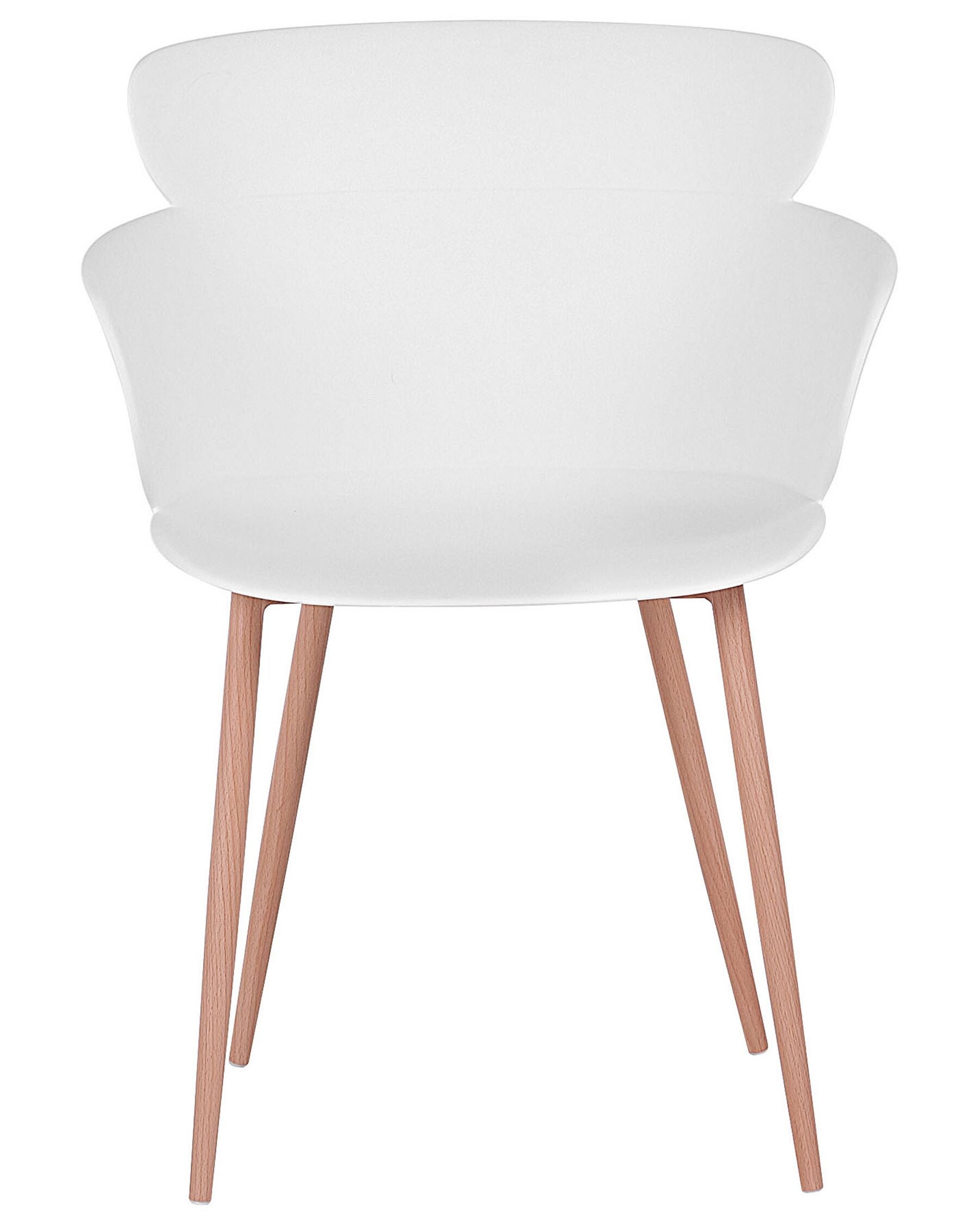 Set Of 2 Dining Chairs White Sumkley