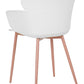 Set Of 2 Dining Chairs White Sumkley