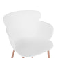 Set Of 2 Dining Chairs White Sumkley