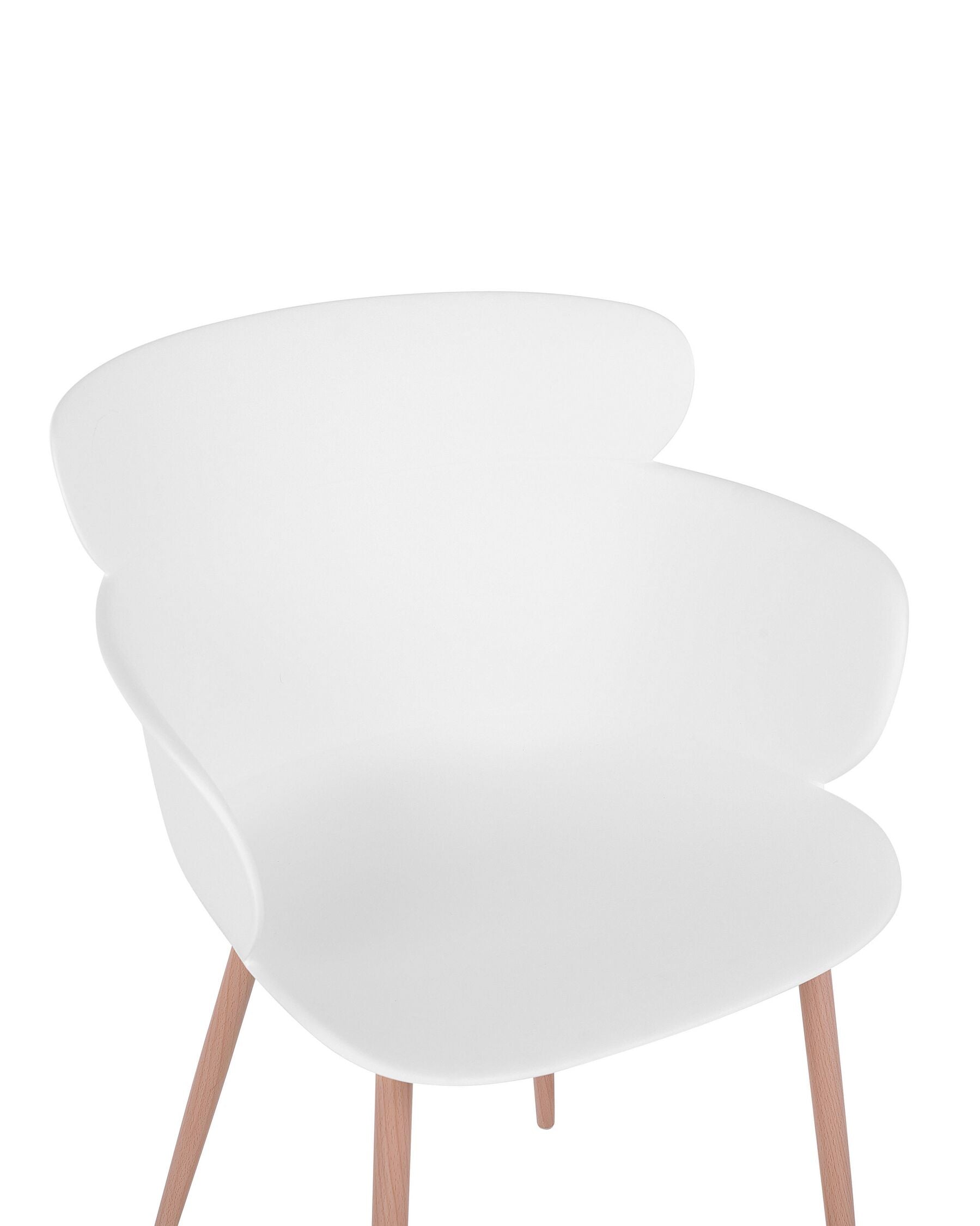 Set Of 2 Dining Chairs White Sumkley