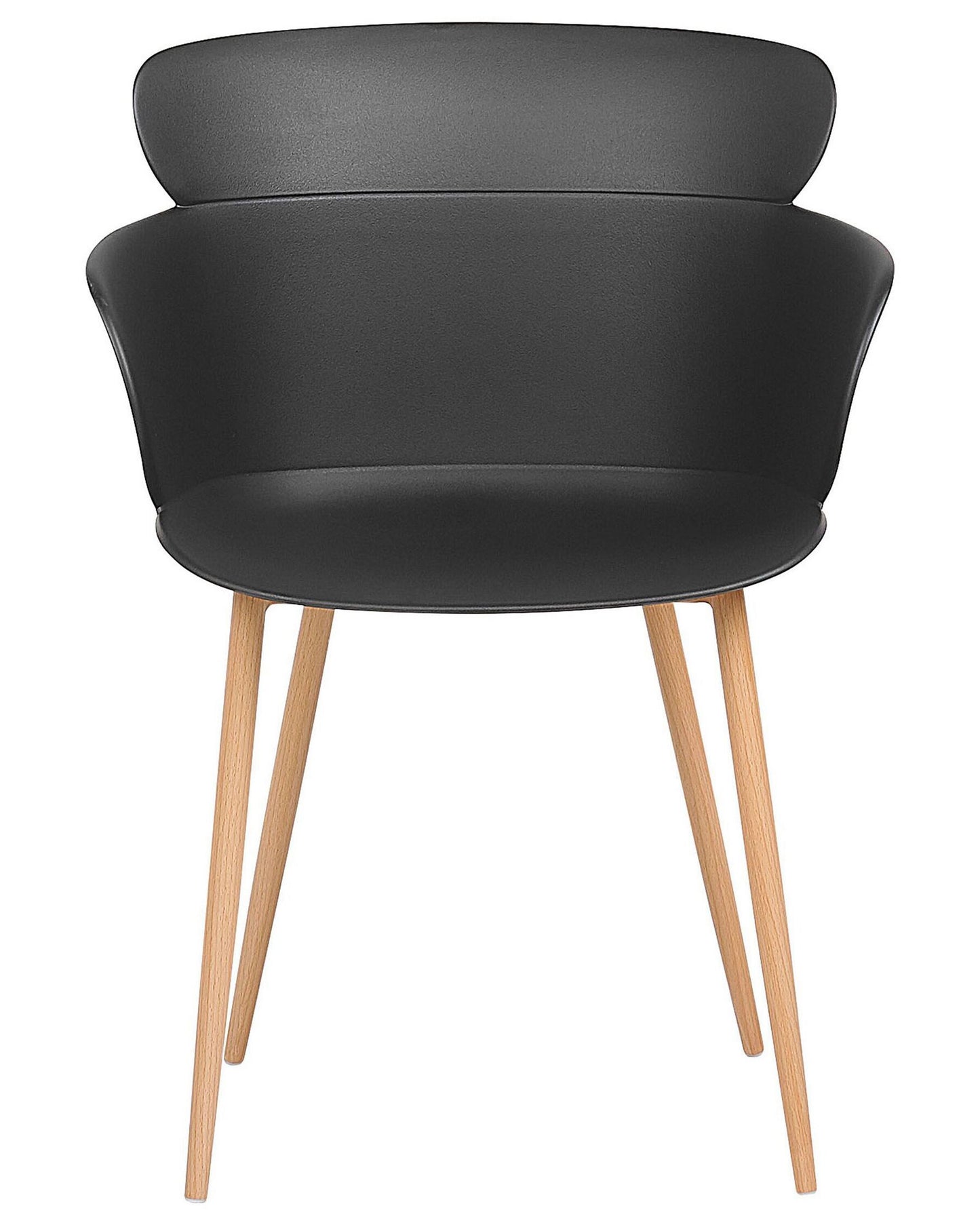 Set Of 2 Dining Chairs Black Sumkley