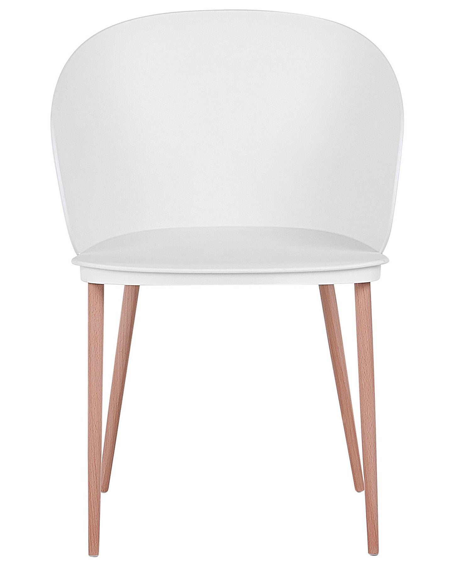 Set Of 2 Dining Chairs White Blaykee