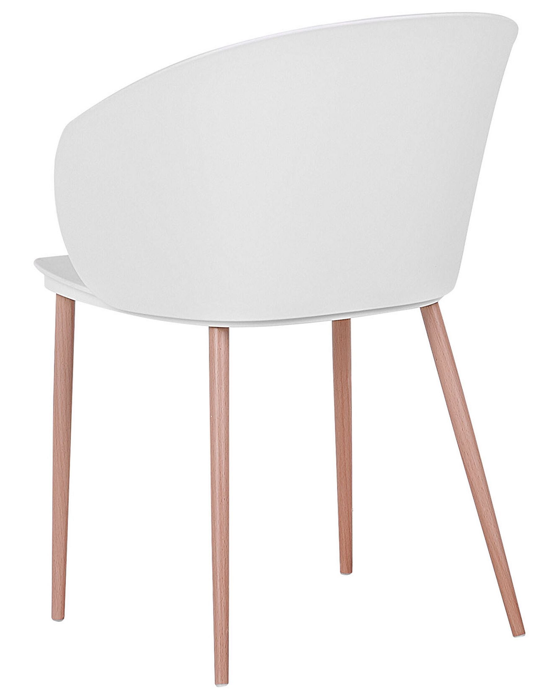 Set Of 2 Dining Chairs White Blaykee