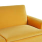Velvet Sofa Bed Yellow VETTRE