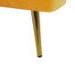 Velvet Sofa Bed Yellow VETTRE