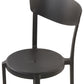 Set Of 4 Dining Chairs Black Vieste