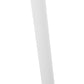 Set Of 4 Plastic Dining Chairs White Pesaro