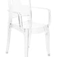 Set Of 2 Dining Chairs Transparent Kenwood
