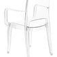 Set Of 2 Dining Chairs Transparent Kenwood