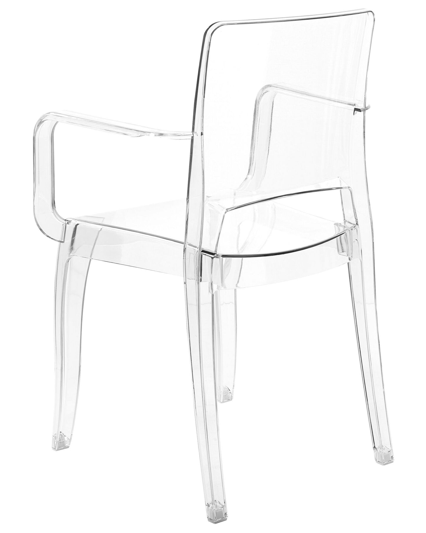 Set Of 2 Dining Chairs Transparent Kenwood