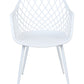 Set Of 2 Dining Chairs White Nashua Ii