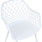 Set Of 2 Dining Chairs White Nashua Ii