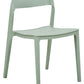 Set Of 2 Dining Chairs Mint Green Somers