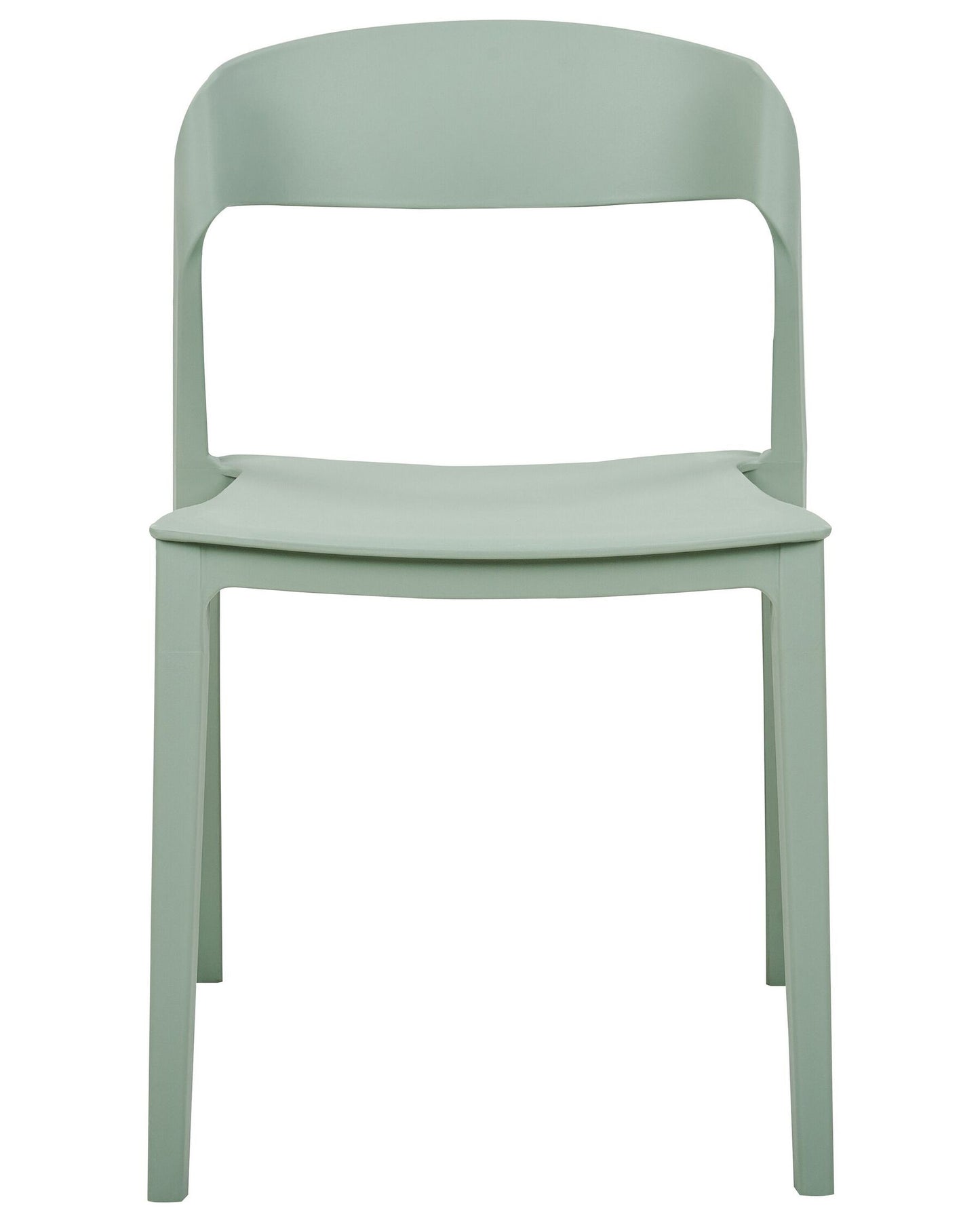 Set Of 2 Dining Chairs Mint Green Somers