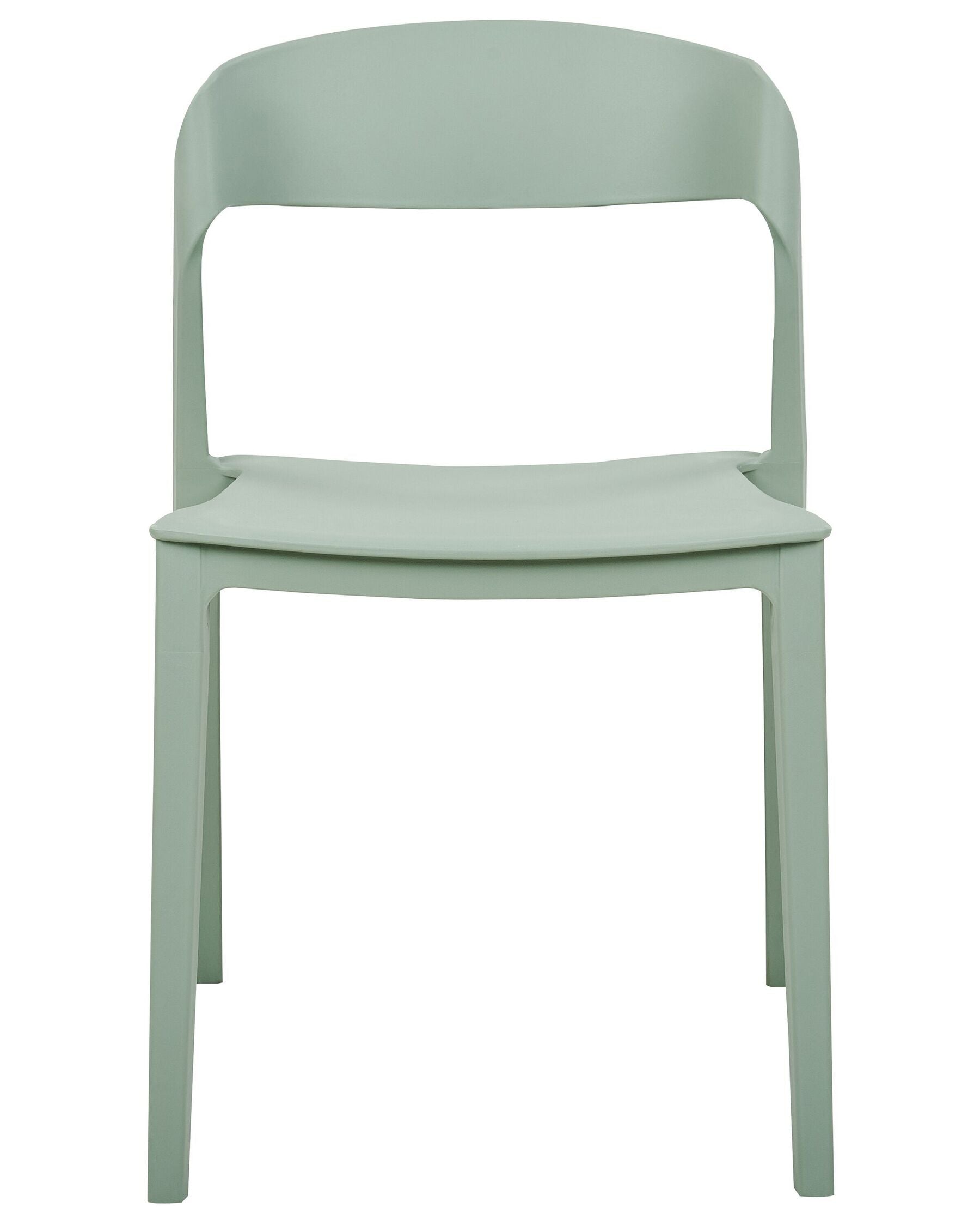 Set Of 2 Dining Chairs Mint Green Somers