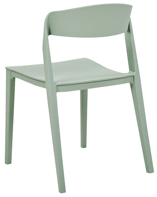 Set Of 2 Dining Chairs Mint Green Somers