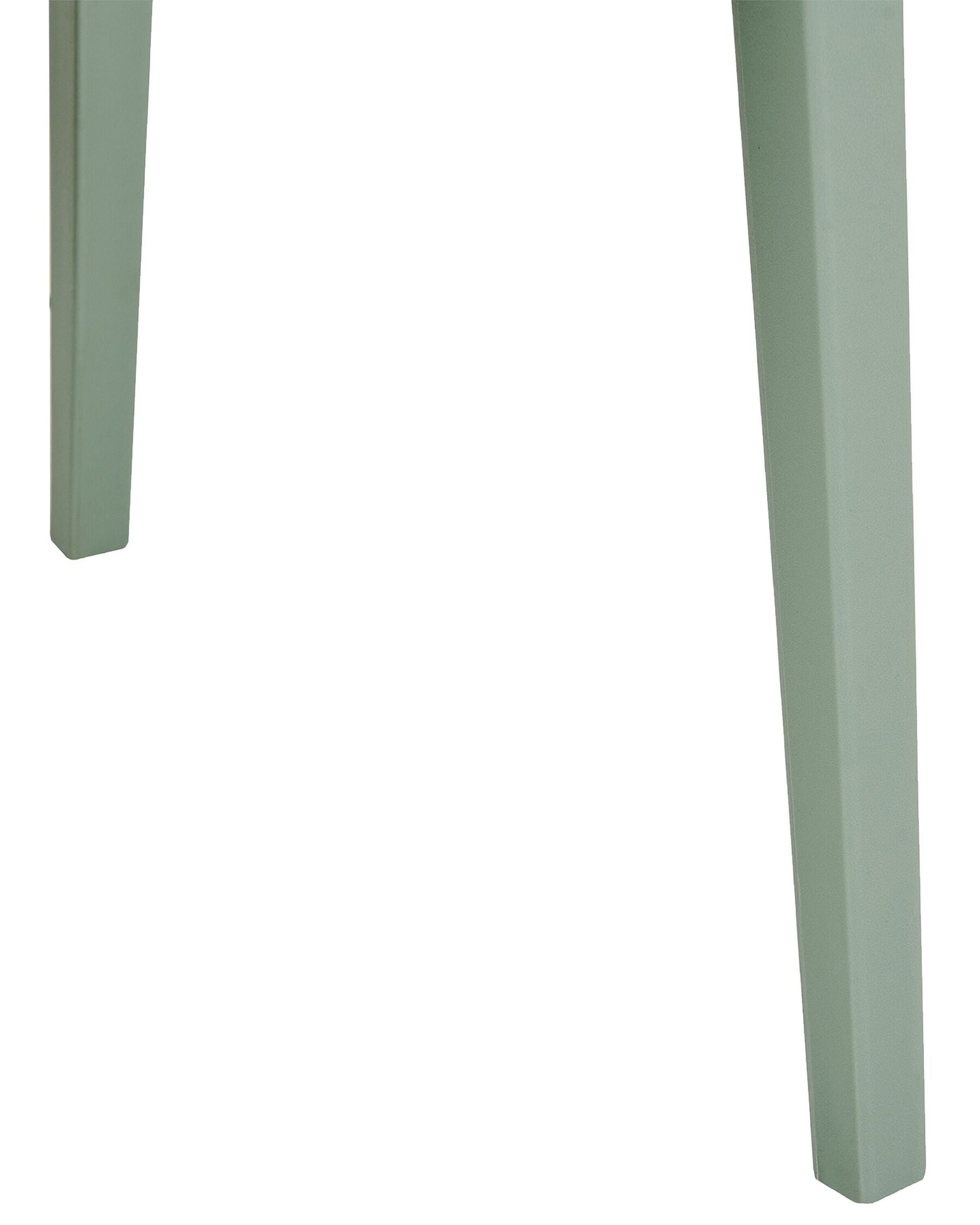 Set Of 2 Dining Chairs Mint Green Somers
