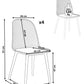 Set Of 4 Dining Chairs Green Emory
